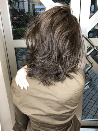 ミディアム 髪質改善&韓国風特化 型サロン ミシェリーのヘアスタイル