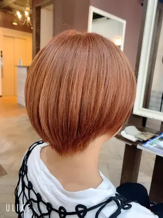 ショート カラー 櫛部洸貴/ メンズ、ヘットスパのヘアスタイル