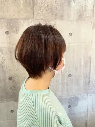 ショート 🌿saki🌿 amule hairのヘアスタイル