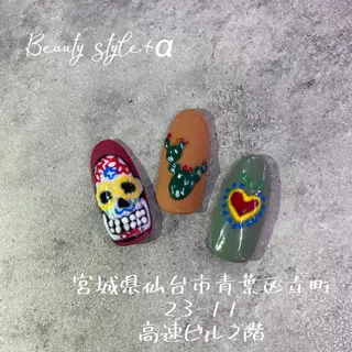 ネイル Beauty style +α所属・Memezawa Nanaのネイルデザイン