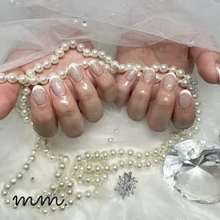 ネイル 🩷🩵mm.大宮 Riyo🧸🩵🩷のネイルデザイン