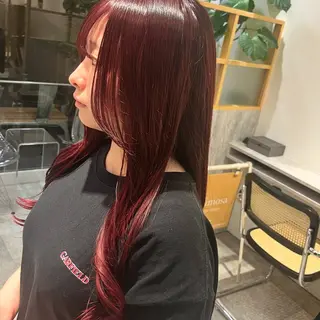 ロング ✨縮毛矯正お任せ 下さい✨鈴木風汰のヘアスタイル