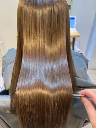 ロング カラー 中江 伸之介のヘアスタイル