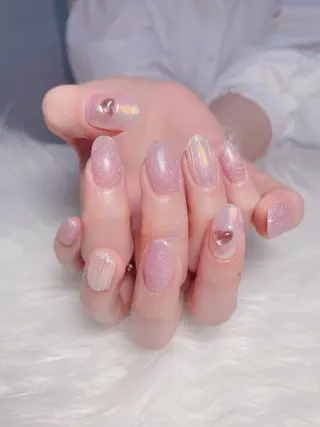 ネイル MiKi Nai池袋 長さだし得意のネイルデザイン