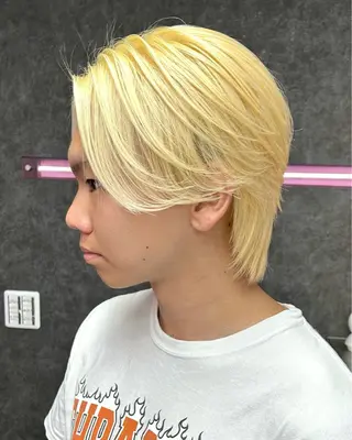ミディアム メンズ メンズ専門 スタイリスト前田雄輝のヘアスタイル