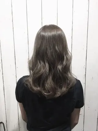 ミディアム カラー パーマ ヘアアレンジ RecheRche【池袋】所属・👑指名率No.1 👑坂口飛翔のヘアスタイル