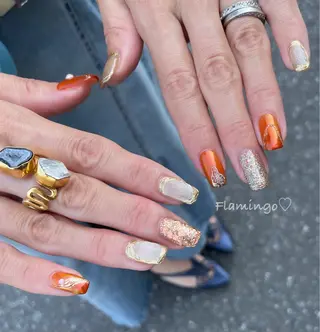 ネイル 40代からの爪を守る ×ケア重視サロン♡のネイルデザイン