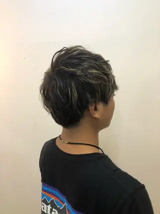 メンズ 福山 凪沙のヘアスタイル