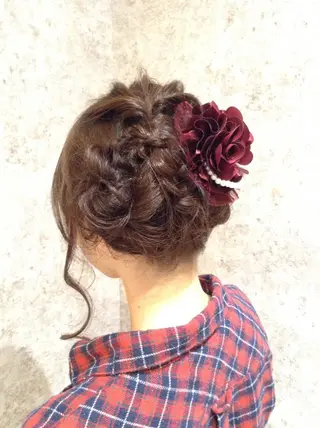 ヘアアレンジ 杉田 一浩のヘアスタイル