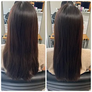 セミロング OFF YUYAのヘアスタイル