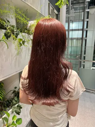 ロング カラー くさかみさき🌼暖色 /耳つぼ/オタク🌼のヘアスタイル