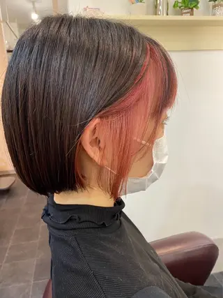 ミディアム 🩵 honoka🩵のヘアスタイル
