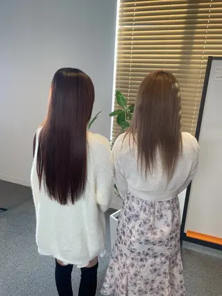 ロング MARIO HAIR DESIGN所属・艶カラー/カット 🌒Ameriのヘアスタイル