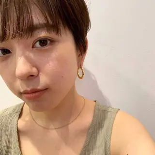 ショート カラー パーマ ショート/韓国ヘア Moto✂︎のヘアスタイル