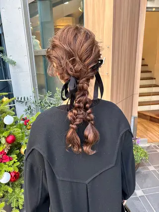 セミロング レイヤーカット /髪質改善/千葉怜寿のヘアスタイル