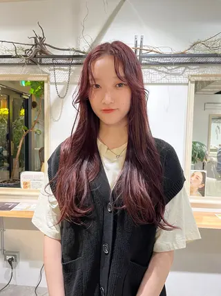 カラー 🦋女子ウケメンズ パーマYUI🦋のヘアスタイル