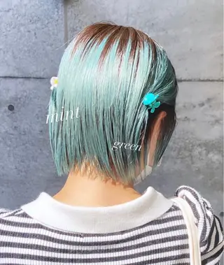 ミディアム カラー ヘアアレンジ メンズ 心斎橋美容室 Junのヘアスタイル