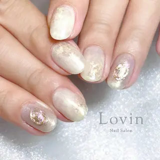 ネイル パラジェルプレミアムサロン nail care &spa Lovin［ラヴィン］所属・Azegami Minaのネイルデザイン
