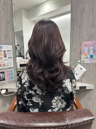 セミロング air-yokohama所属・青木 翔海のヘアスタイル