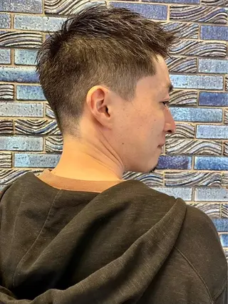 ショート メンズ 水野 華のヘアスタイル