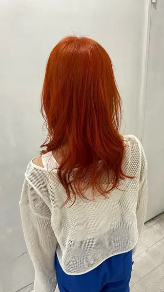 セミロング SALOWIN札幌大通り所属・札幌ブリーチカラー/ ダブルカラー/ドイのヘアスタイル