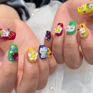 ネイル 内田 里穂のネイルデザイン