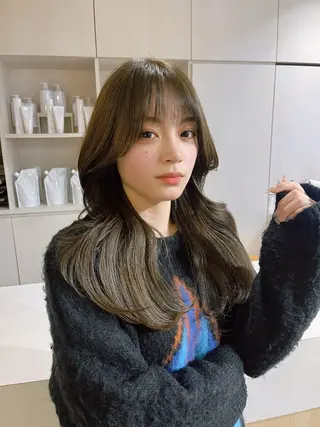 ロング 🇰🇷祝斗🇰🇷 /韓国ボブ/レイヤーのヘアスタイル