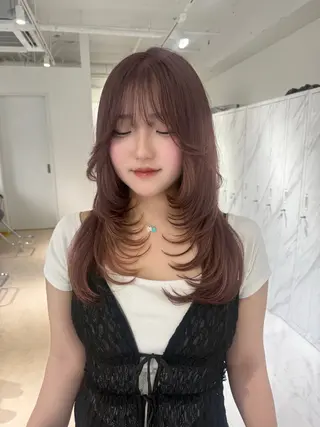 ロング レイヤーカット🫧 🎀Tomoka🎀のヘアスタイル