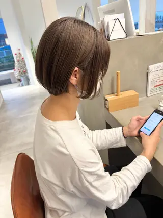 ショート 苅郷 羽瑛のヘアスタイル