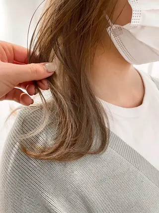 ミディアム カラー 💖竹島 遥楓💖のヘアスタイル