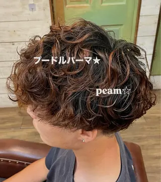 パーマ メンズパーマ✨️/ 縮毛カラー🫧あきはのヘアスタイル