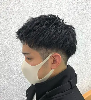 メンズ メンズカット パーマ🦋🌧希咲のヘアスタイル