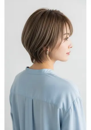 ショート ひな /鶴見BONECCAのヘアスタイル