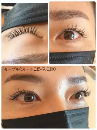 マツエク・マツパ 自まつ毛改善サロンHYGGE青葉台所属・mami saijoのマツエク・マツパデザイン