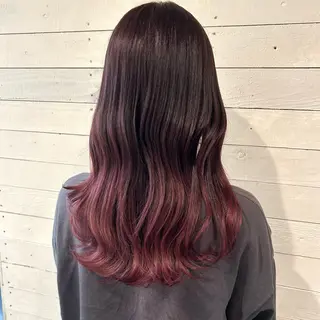 ロング 💛ブリーチで叶える 💛垢抜けカラー🌈のヘアスタイル