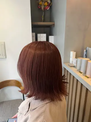 ミディアム カラー ✨️モデル募集中✨️ 上野/神谷 冬桜弥のヘアスタイル