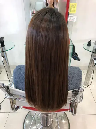 ロング パーマ 得能 雅人のヘアスタイル