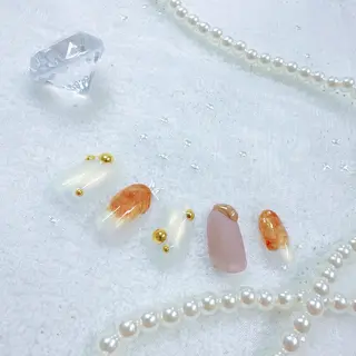 ネイル ネイルPetit Ribbonのネイルデザイン