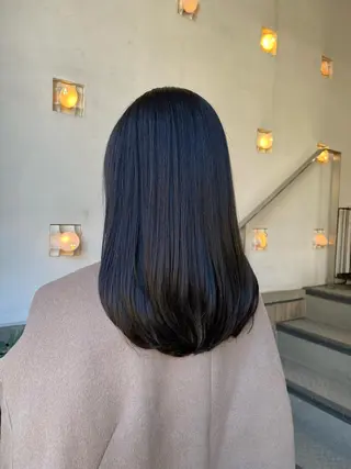 ミディアム カラー 統括マネージャー/ 髪のドクター/前原悟のヘアスタイル