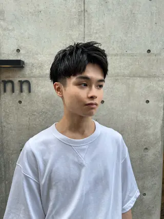 メンズ 大阪メンズパーマ /スパイキー/らいのヘアスタイル