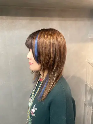 ロング ヘアアレンジ TNB TOKYO所属・Insta 指名 No.1KURUMIのヘアスタイル