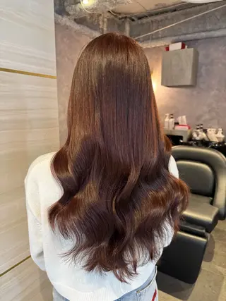 ロング カラー 🩶mana🩶艶髪 /カラーオンカラーのヘアスタイル