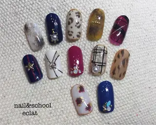 ネイル センター南 eclatのネイルデザイン