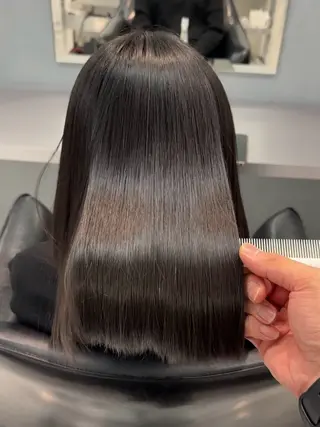 セミロング SUNVALLEY所属・表参道美容師 ぶんじのヘアスタイル