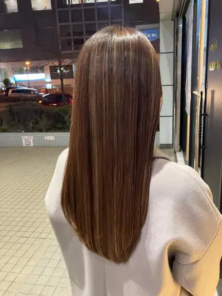 セミロング カラー SHAFT Ieiriのヘアスタイル