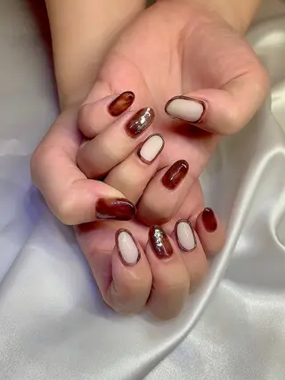 ネイル シェアサロンLei.g(レイジー)所属・3Dアートネイル💗 都築レナのネイルデザイン