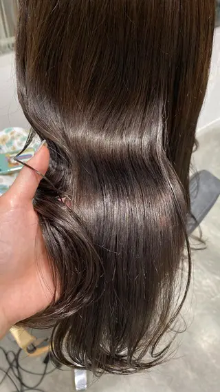 ロング カラー 艶カラー/韓国風ヘア 🩵shioneのヘアスタイル