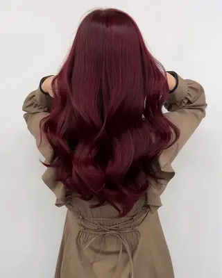 ロング カラー 𝐚𝐨𝐢 メンズ ‪‪/メッシュのヘアスタイル