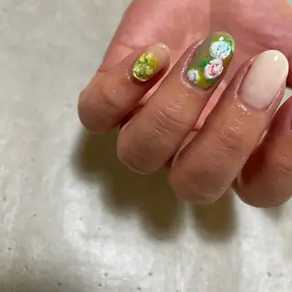 ネイル RooM tani /個性派ニュアンスのネイルデザイン