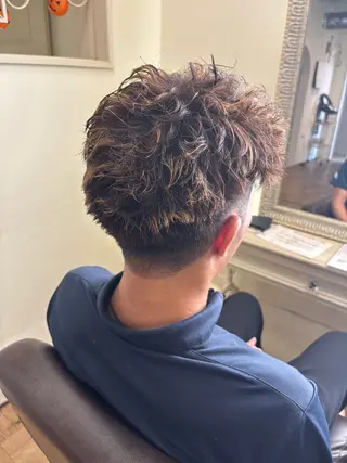 メンズ 古川 心のヘアスタイル